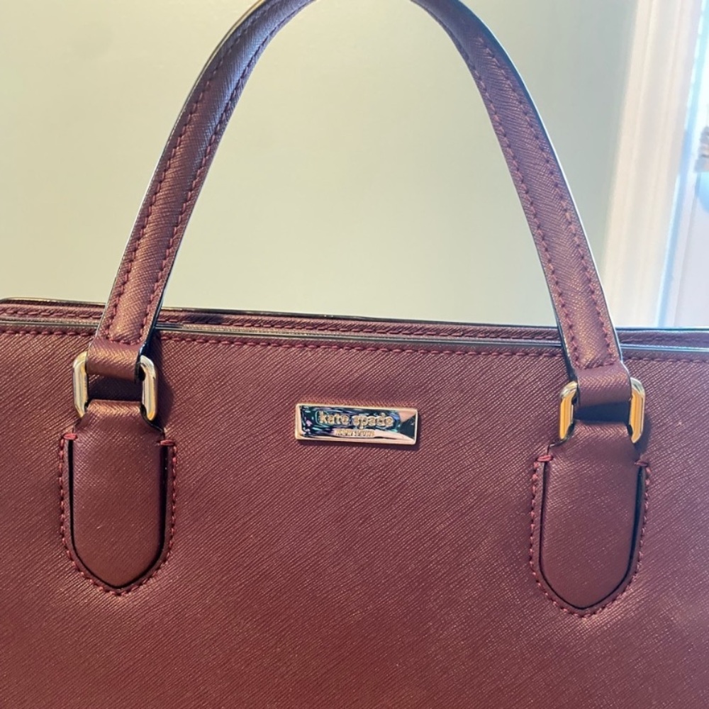 Kate Spade Purple Purse NWOT - Picture 2 of 8